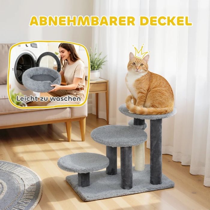 Котешка катерушка, стълба за котки, кучета PawHut