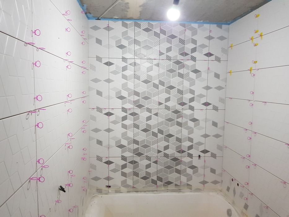 Кафель укладка   штукатурка