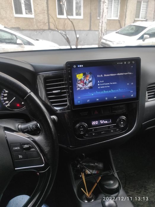 Navigatie android Mitsubishi Outlander Waze YouTube Wifi Bluetooth US