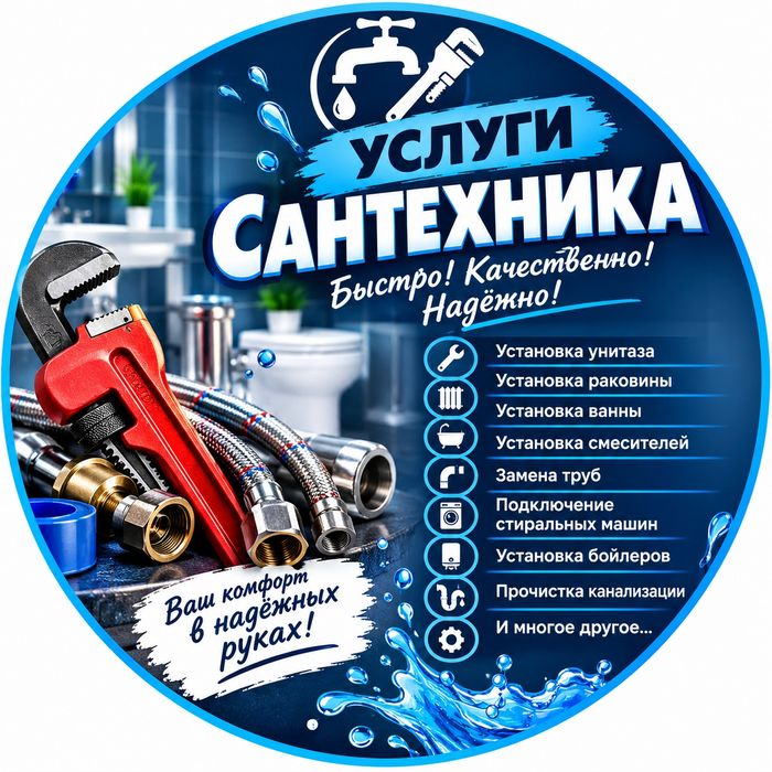 Услуги сантехника