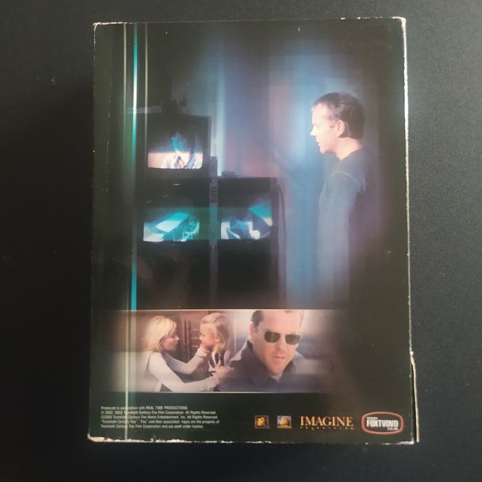 DVD колекция "24" сезон 2, 7 диска