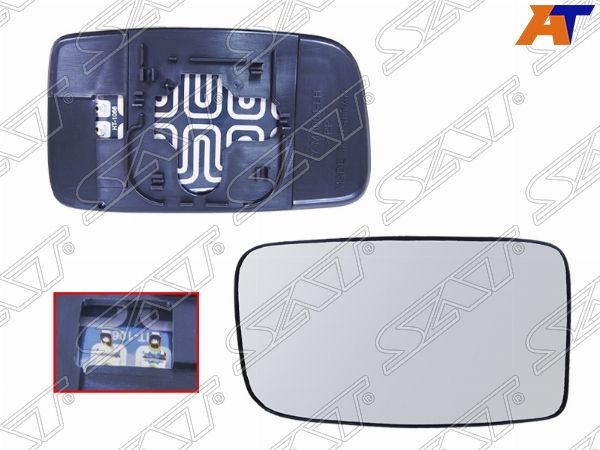 Полотно зеркала Mitsubishi LANCER