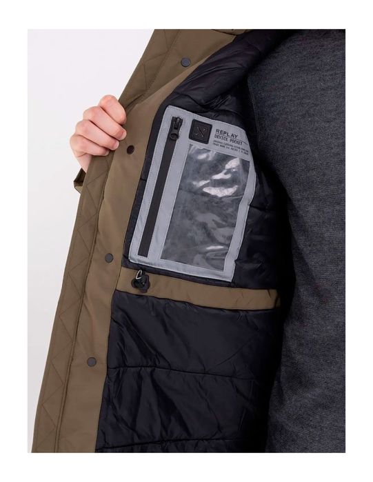 Replay Hooded Parka Jacket ОРИГИНАЛНО мъжко зимно яке/парка - M