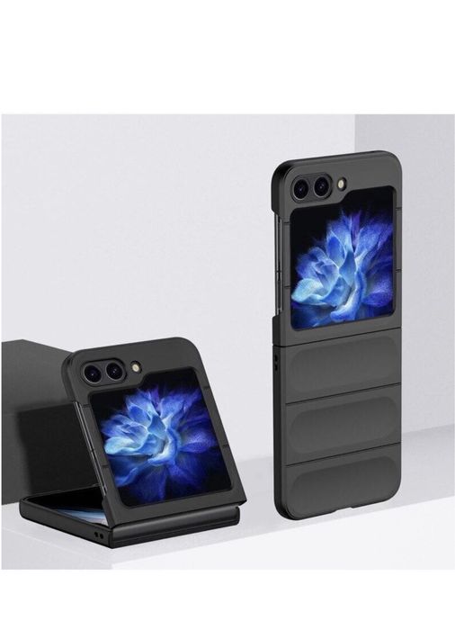 Samsung Z FOLD 6 Z FLIP 6 - Husa Plastic Fata Spate Insertie Ondulata