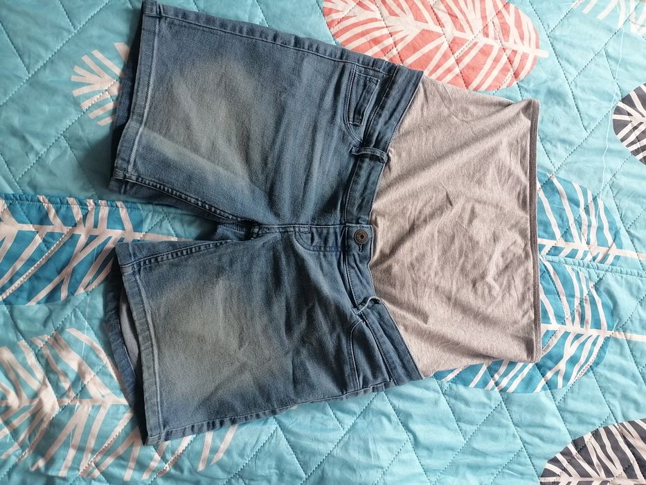 Къси дънкови панталони  за бременни