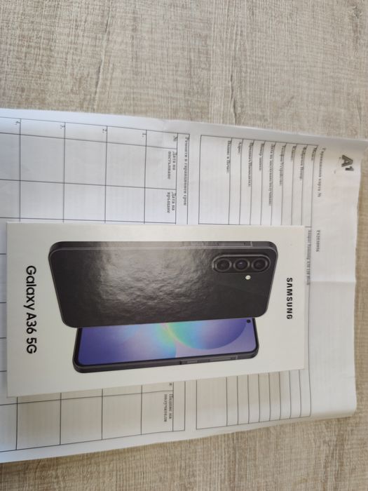 НОВ! Samsung Galaxy A36 5G 128GB 6GB RAM 2г. Гаранция A1!