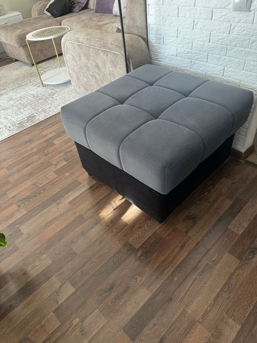 Большой пуфик с ящиком