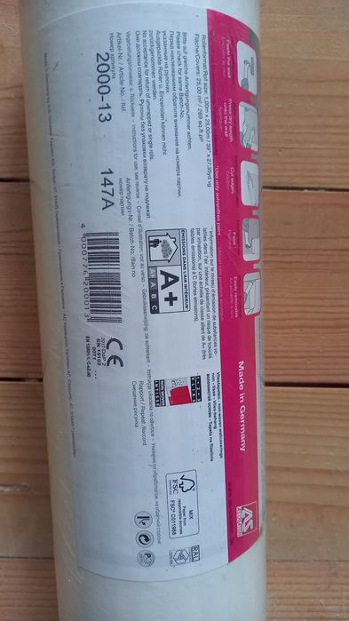 Tapet de hartie vopsibil role 25 mp Germania - pereti noi sau renovari