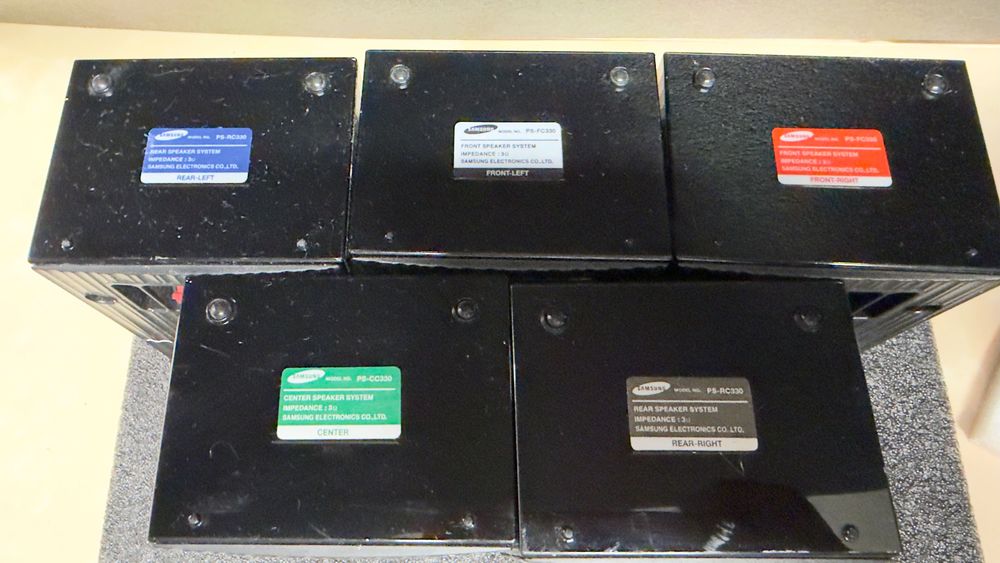 Set boxe Samsung 5.1 – 5 sateliți + subwoofer