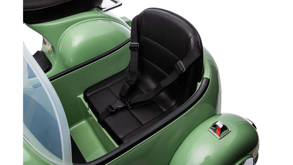 Scuter electric cu atasament Piaggio VESPA  VL1T 2x 55W 12V 10Ah green