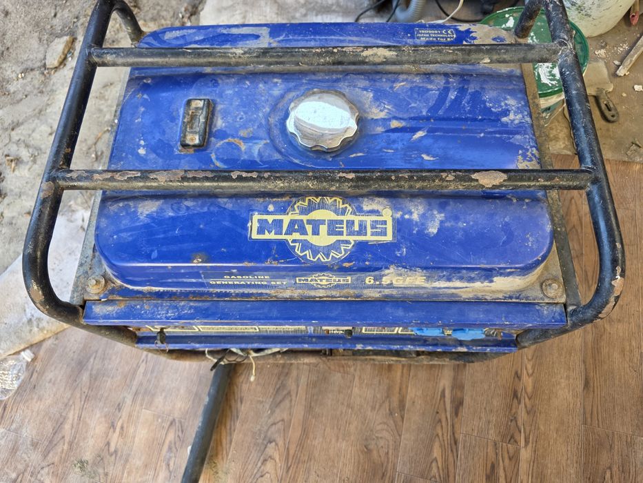 Бензиновый генератор Mateus (б.5 GFE) 220V