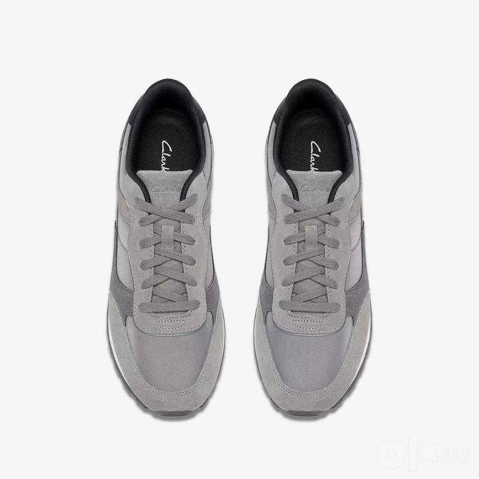Clarks Franco Run Grey Combination