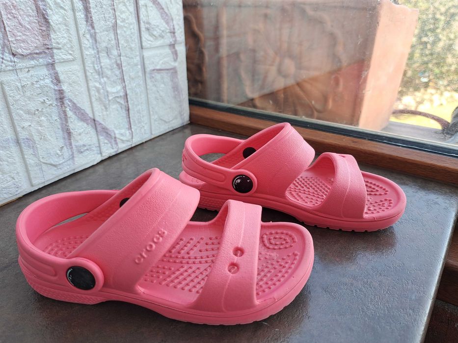 детски сандали,чехли,летни обувки,джапанки,,Crocs момиче