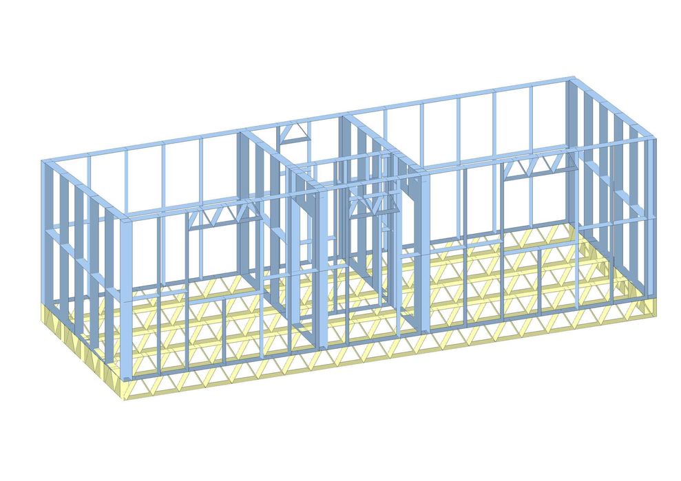 Бунгала, Къщи, Контейнери, Фургони, Гаражи 28м2 - 8.56м х 3.00м