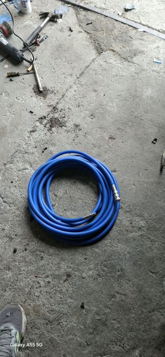 Чисто нов  10 м  маркуч за въздух