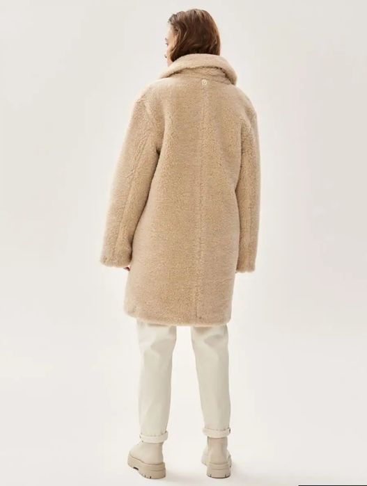 Шуба Чебурашка натуральная шерсть