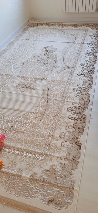 Ковер белый Турция 4×2