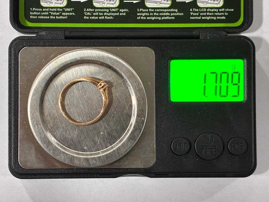 Златен пръстен 14к злато