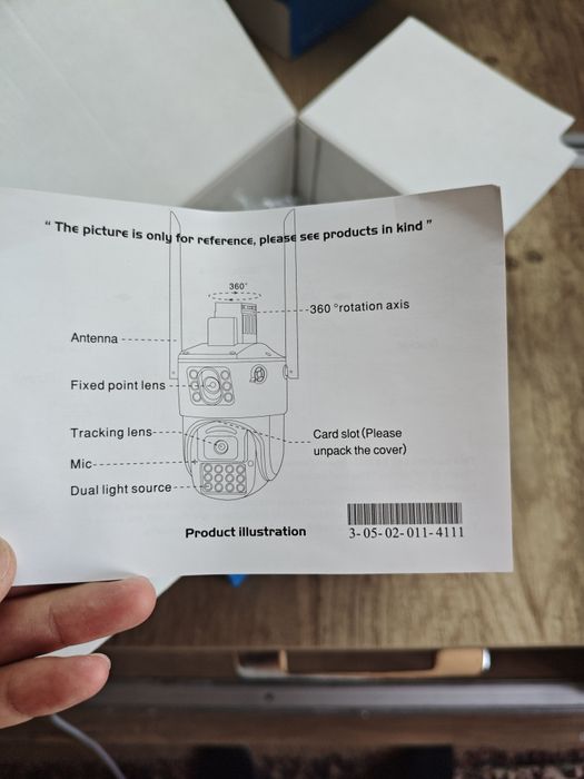 Камера WIFI 360 градус камера наблюдения