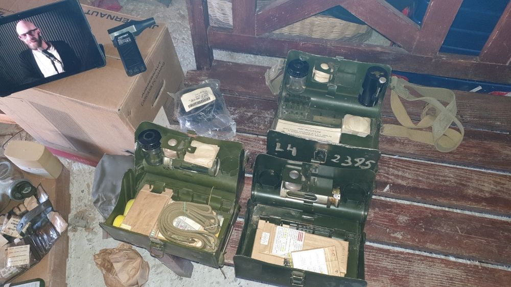 Detector de gaze  detectoare de STL armata