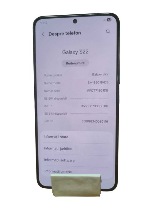 Samsung S22 256Gb / Amanet Cashbook Bucuresti Unirii