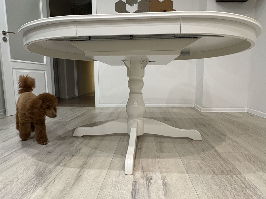 Разтегателна Кръгла Маса INGATORP IKEA ИКЕA