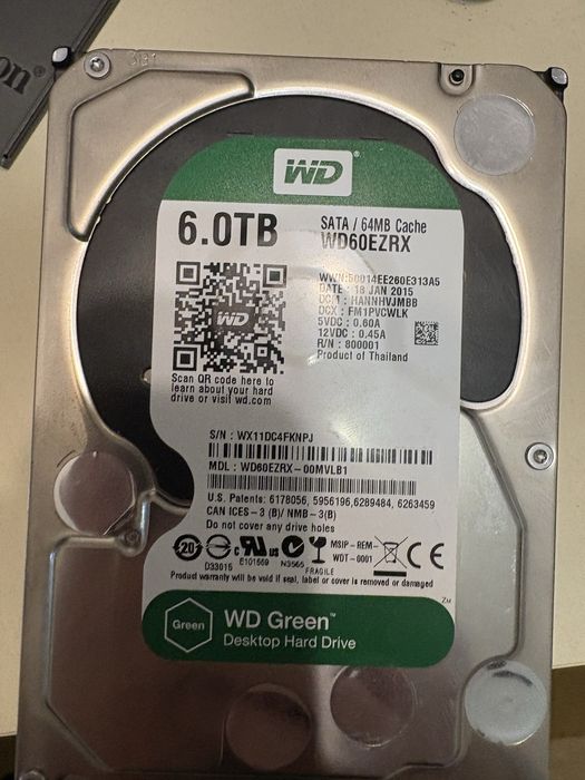 Жесткий диск 6tb