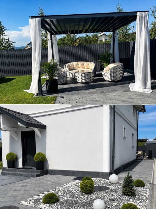 Casă premium complet mobilată – Bod, Brașov | Teren 400 mp | Opțional încă 624 mp