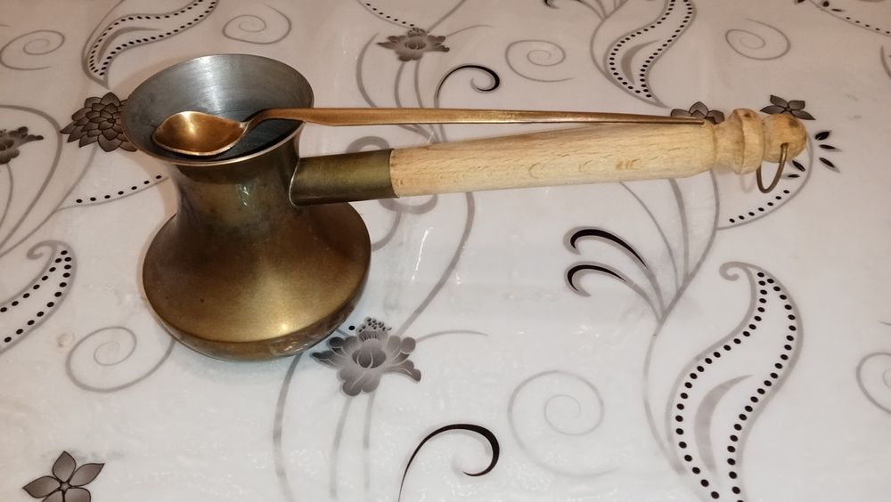 Турка для кофе латунная