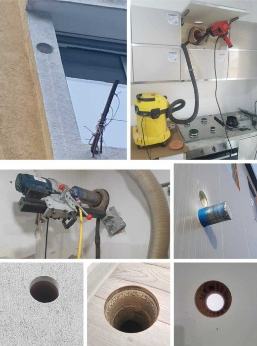 Carotaj / Gauri-bca , caramida , boltari, beton & taieri de orice fel