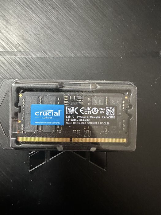 Crucial ОЗУ ДЛЯ ноута