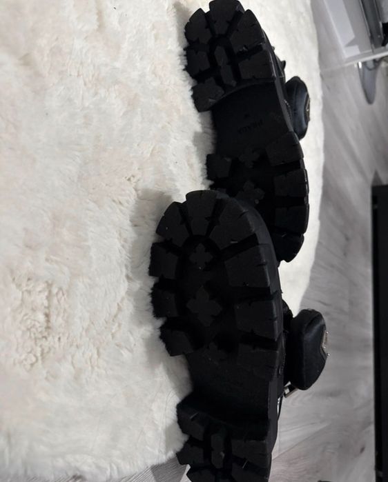Prada Monolith boots