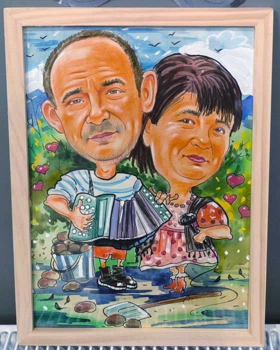 Caricaturi și portrete la comanda