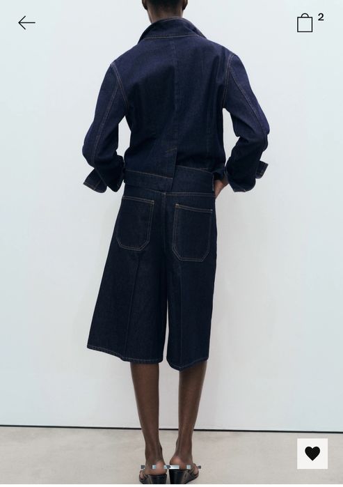 Дънкови бермуди Mango