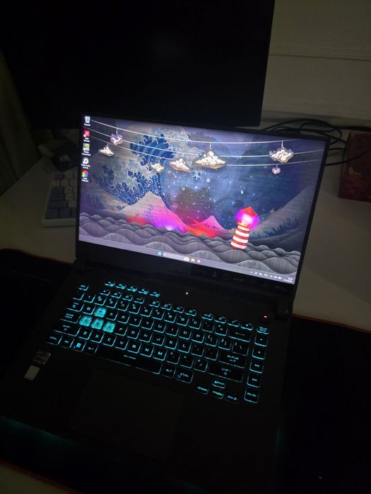 Мощный ноутбук ASUS ROG Strix G15 G513RM, Ryzen 9, 3060, 16GB DDR5