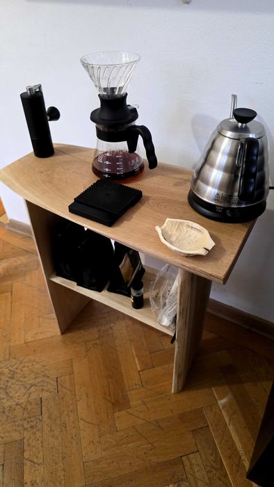 Masa preparare cafea