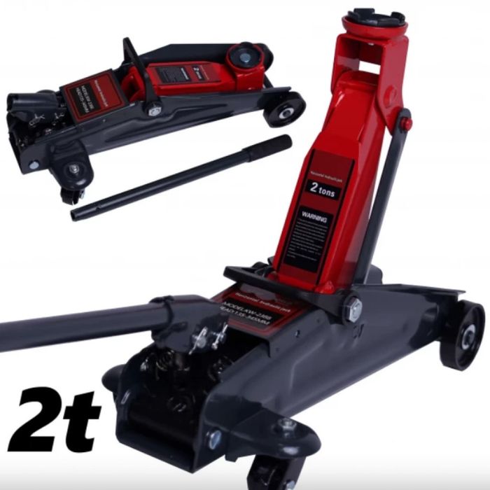 Професионален нископрофилен крик тип "крокодил",натоварване до 2-4 тон