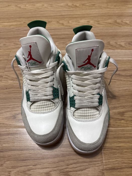 Vand Jordan 4 Pine green