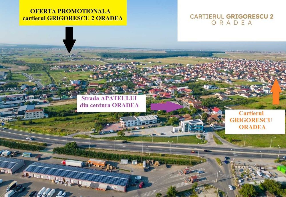 Ofertă PROMOȚIE în cartierul GRIGORESCU 2 Oradea cu toate UTILITĂȚILE