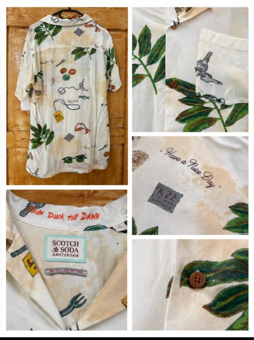 Мъжка риза Scotch & Soda – оригинална, лятна, размер M/L,  нова