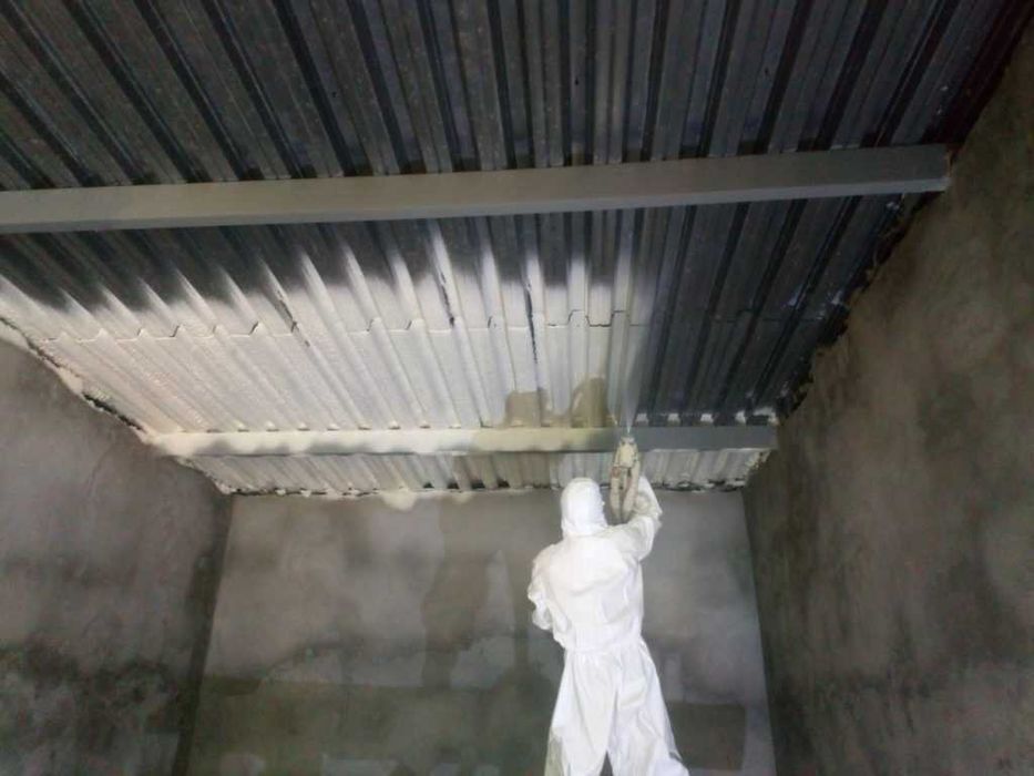 Penka sepish | Пена пенополиуретан утепление стен крыш чердака мансард