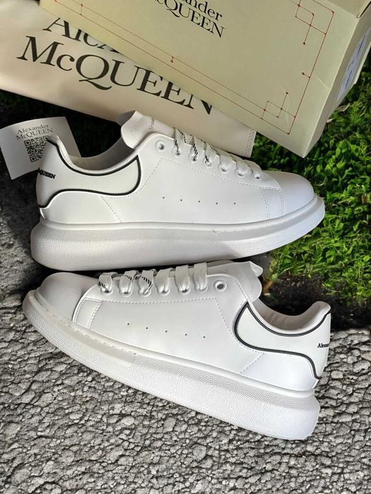 Adidasi Alexander M c Q u e e n Black Line - Adidasi Piele Full Box