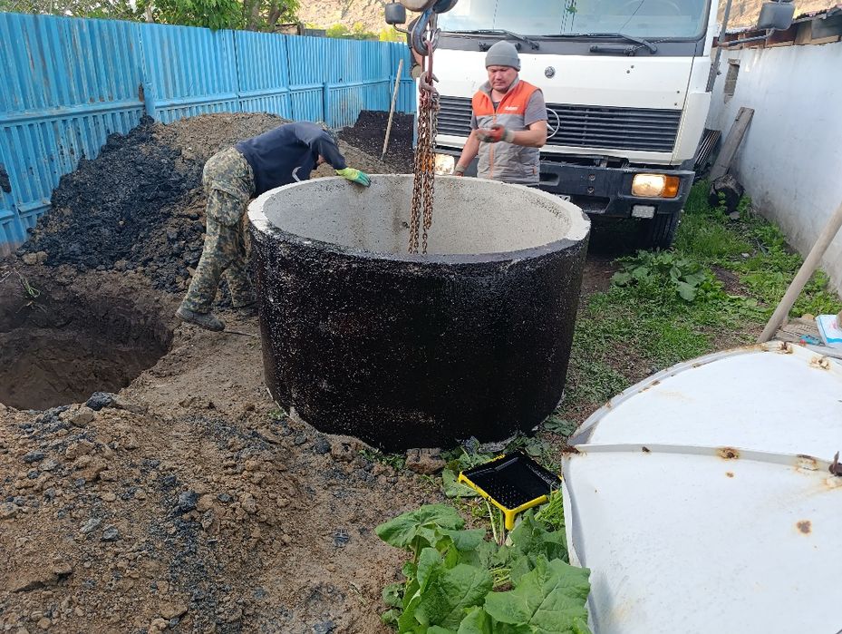 Септик кольца био септик выгребные ямы