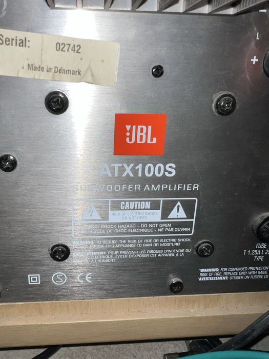 Усилвател тонколони и активен субуфер Yamaha JBL