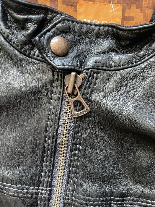 HUGO BOSS Orange  Joctor 1 Leather Jkt/мъжко кежено(естествена)яке XL