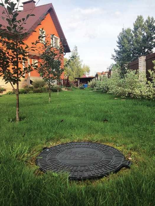 Люк садовый пластиковый и чугунный ( lyuk plassmast va chugun )