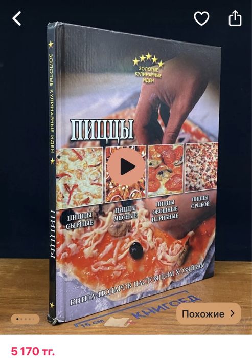 Книга рецептов пиццы