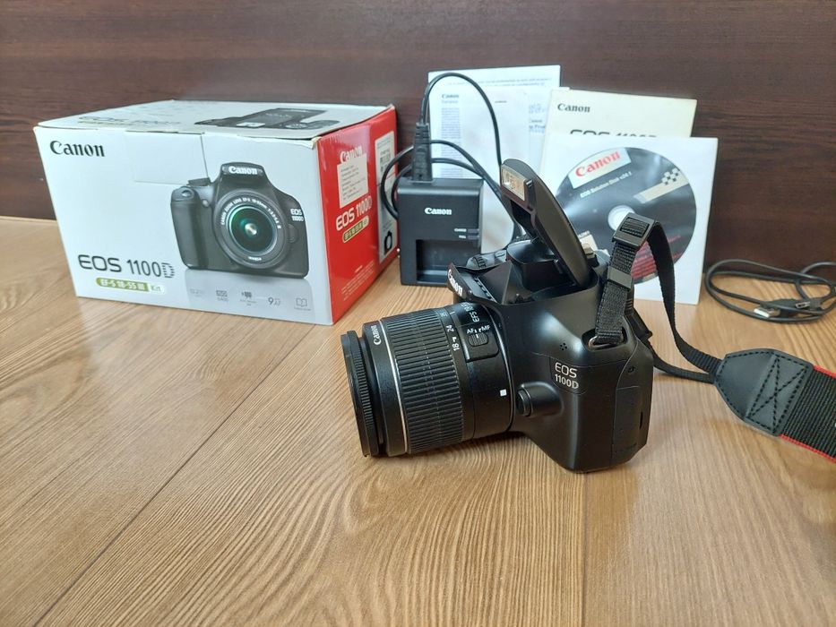 Canon EOS 1100D + EF-S 18-55mm f/3.5-5.6 |||