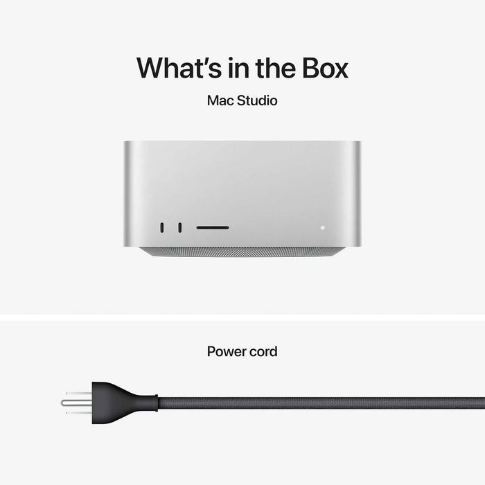 Apple Mac Studio, M3 Ultra 32-Core CPU / 80-Core GPU, 256GB, 8TB SSD