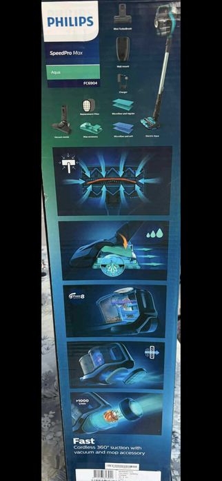 Прахосмукачка Philips Аqua FC6904